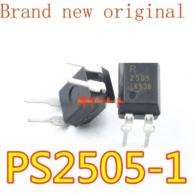 10ชิ้นใหม่ PS2505-1 Optocoupler R2505 PS2505L-1ในสาย DIP-4 Optocoupler Isolator