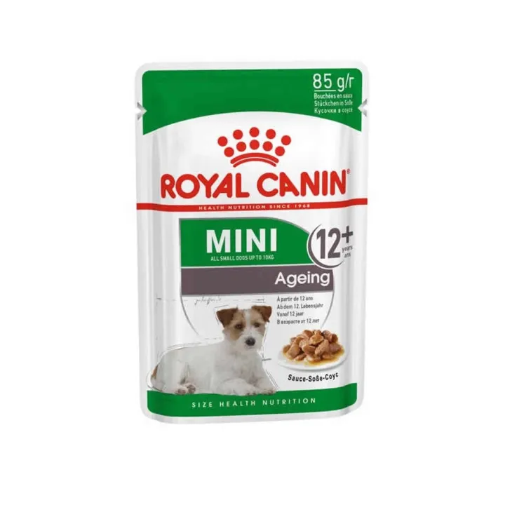 (ของแถม) Royal canin Mini ageing 85g อาหารเปียกสุนัขสูงวัยพันธุ์เล็ก