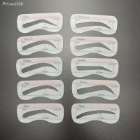 10 style/set Card Eyebrow Stencil Grooming Shaper Template Makeup Tools Stickers eyebrow shaper cosmetic tool