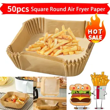 Dropship 100pcs Air Fryer Liners Disposable Paper Liner For