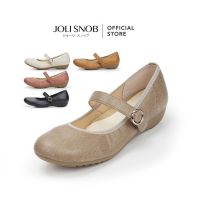 JOLI SNOB | Comfort Flat รองเท้าคัทชู ส้นแบน ใส่สบาย ผู้หญิง Made in Japan | 「Chikyu Strap」 ACT-39075