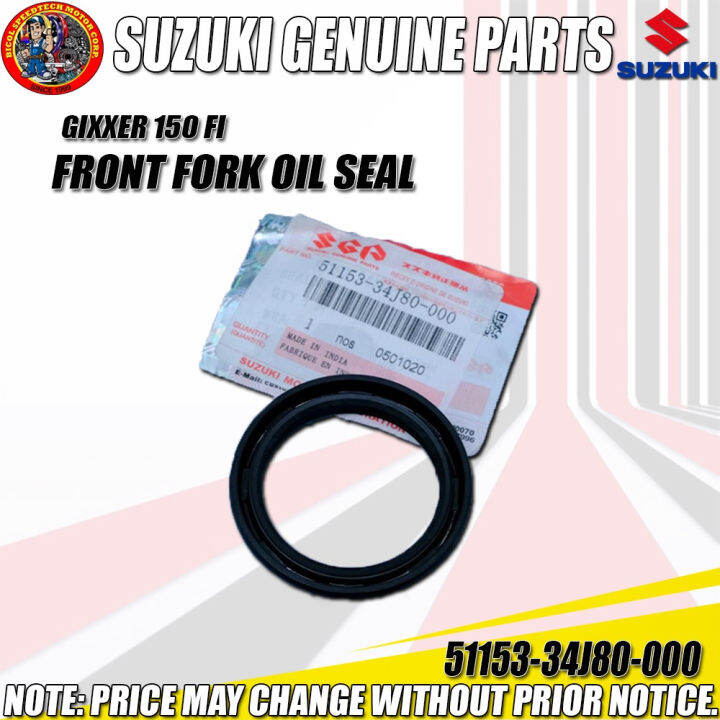 GIXXER 150 FI FRONT FORK OIL SEAL (SGP) (Genuine 5115334J80000