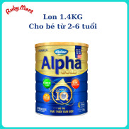 Date 9.2024 Sữa bột Dielac Alpha Gold 4 - lon 1.4kg cho trẻ từ 2- 6 tuổi