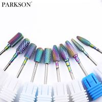 Parkson Carbide Tungsten Nail Carbide Tungsten Nail Bits Bits Rainbow Milling Cutter All For Manicure Nail Art Tool Drill Bit