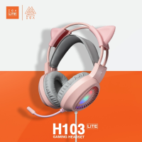 EGA H103 LITE Gaming Headset LED Lighting หูแมวถอดได้