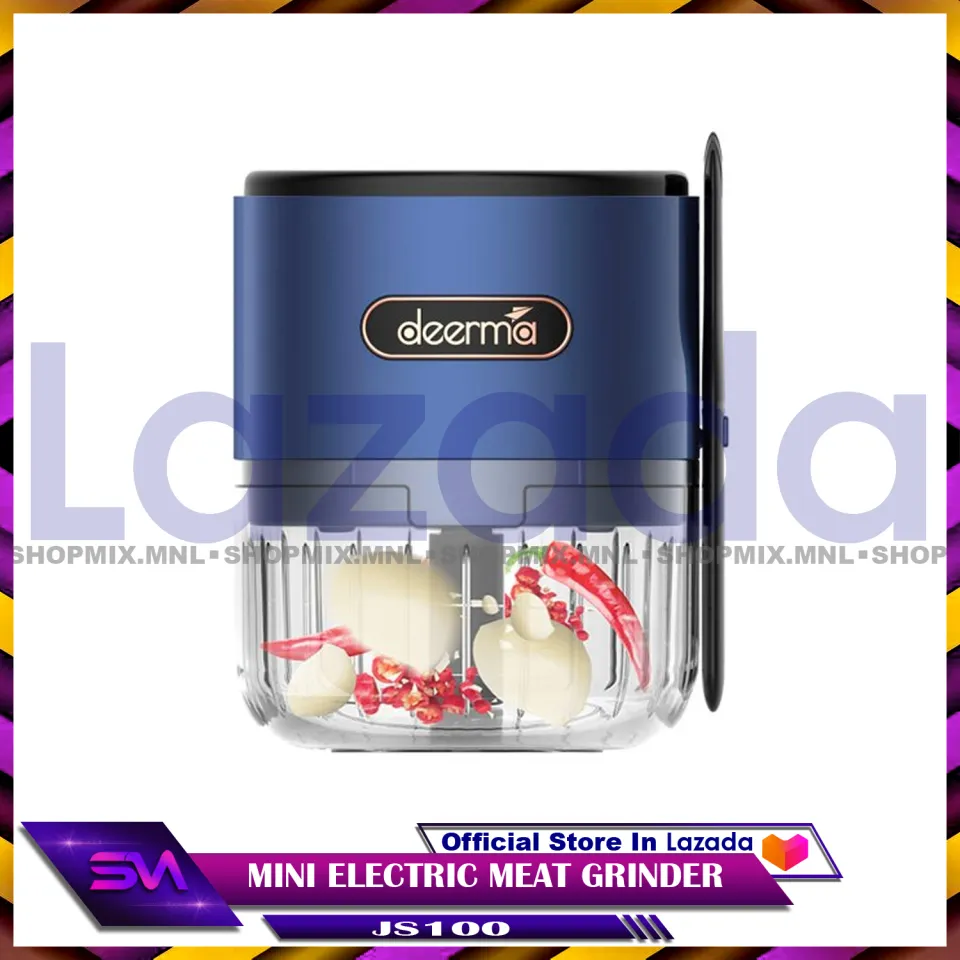 Deerma Mini Electric Food Chopper Garlic Stirrer Condiment Crusher