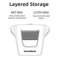 ROCKBROS กระเป๋าจักรยานกันน้ำ18-36L แบบพกพา BUS pannier ด้านหลัง Rack Tai Seat Trunk Pack ขี่จักรยาน M terminate อุปกรณ์เสริม