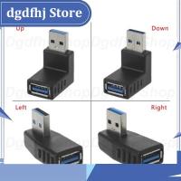 Dgdfhj Shop 1/2/5pcs USB 3.0 A Male to Female Adapter Connector plug cable Extension Extender 90 Degree Angle Coupler For Laptop PC