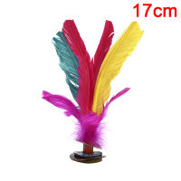 1pc China Jianzi Footbal Foot Kick Handwheel Fancy Goose Feather Shuttlecock Fitness Entertainment For Physical Exercise