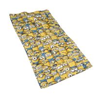 Minions 27.5 * ผ้าขนหนู15.7in ผ้าขนหนูพิมพ์ลายแฟชั่น Unisex Superfine Fiber Towel