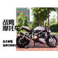 [In stock] จีน 1:12 Ducati Street Fighter จำลองรถจักรยานยนต์รถจักรยานยนต์โมเดลรถของเล่นเด็กของขวัญตกแต่งรถ