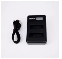 LCD DAUL CHARGER LP-E6  SMALL (0635)