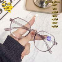 Oversize Big Frame Reading Glasses Presbyopic Eyewear Male Female Hyperopia Glasses with strength 0.5 0.75 1.0 1.25 To 4.0