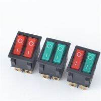 1PCS Twin Rocker Switch KCD3-2,เรือ6 Pins,โคมไฟ