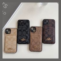 【COD】เคสไอโฟน 14 pro max เคสศัพท์มือถือหนัง พร้อมช่องใส่บัตร หรูหรา สําหรับ Apple 14promax 13 12 11 14plus