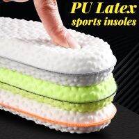 Sneakers Sports Insoles Deodorant Cushion Orthopedic Pad Super Soft Shock Absorption PU Insole for Men Women Shoe Inserts 2PCS