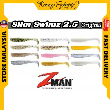 ZMAN SLIM SWINZ Soft Lure Soft Plastic SP Haruan Killer 2.5 3 ZMAN SOFT  PLASTIC 2.5 , 3