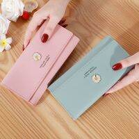 พร้อมส่ง กระเป๋าสตางค์หนังใส่มือถือได้ Ready to deliver a leather wallet for mobile phone