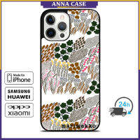 Marimekko348 Phone Case for iPhone 14 Pro Max / iPhone 13 Pro Max / iPhone 12 Pro Max / XS Max / Samsung Galaxy Note 10 Plus / S22 Ultra / S21 Plus Anti-fall Protective Case Cover