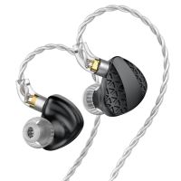 Trn Mt3ความคมชัดสูงหูฟังแบบสอดในหู In-Ear Bax Dynamic Ema สำหรับแม่เหล็กโลหะผสมสังกะสี N52หูฟังแบบสองห้อง