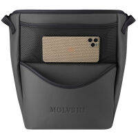 Car Armrest Console Storage Bag PU Leather Chair Back Storage Seat Clearance Fence Net Bag Car Bear Child Wall2023