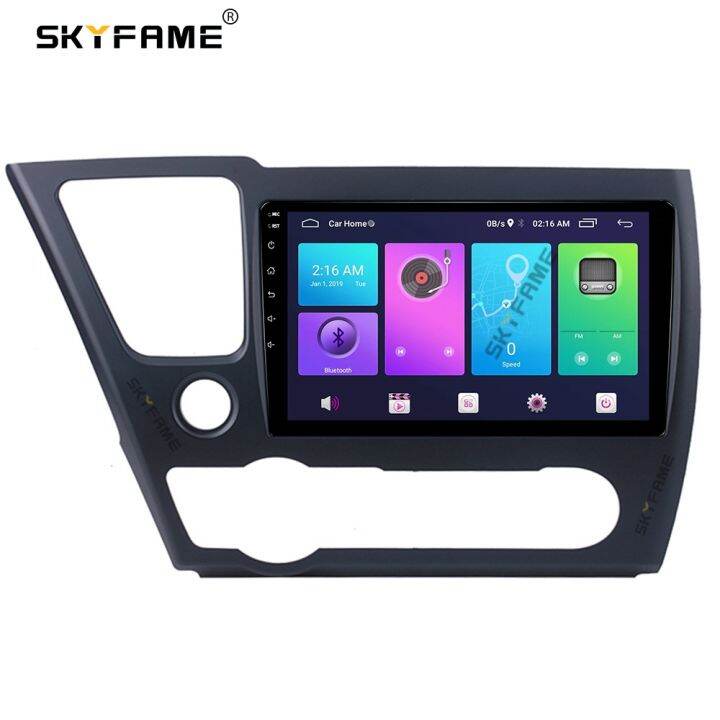 skyfame-car-frame-fascia-adapter-canbus-box-decoder-for-honda-civic-us-2014-android-big-screen-dash-fitting-panel-kit