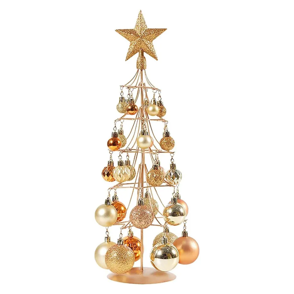 Seasonal Metal Decor Decorations Gift Home Bauble Tree Iron Free ...