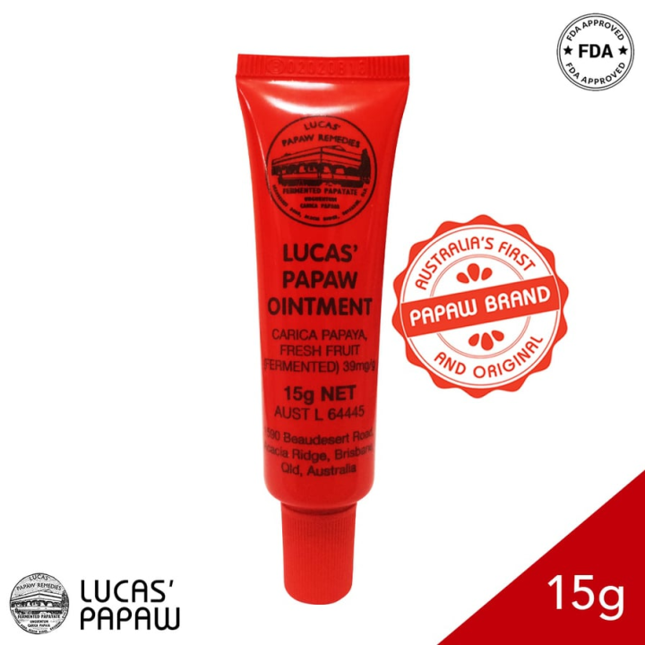 New ORIGINAL LUCAS PAPAW OINTMENT Lip Balm Eczema Diaper Barrier Feet ...