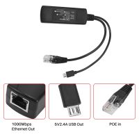 POE power supply module standard isolated splitter 48V to 5V2.4A USB interface splitter