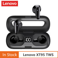 XT95 TWS Earphone Wireless Bluetooth Headphone AI Control Gaming Headset Stereo Bass With Mic Small Body Mini Ultra-thin