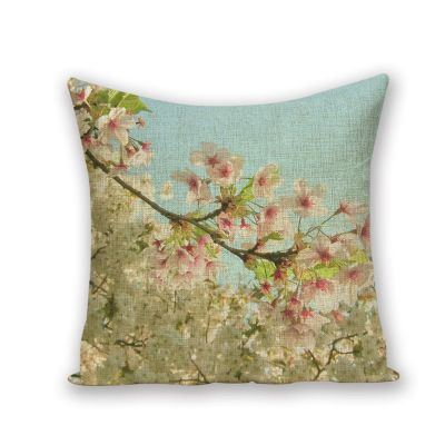 Hot Sale botanical pillowcsae decorative cushion covers Custom throw pillows flower cushion cover decorative  pillow covers