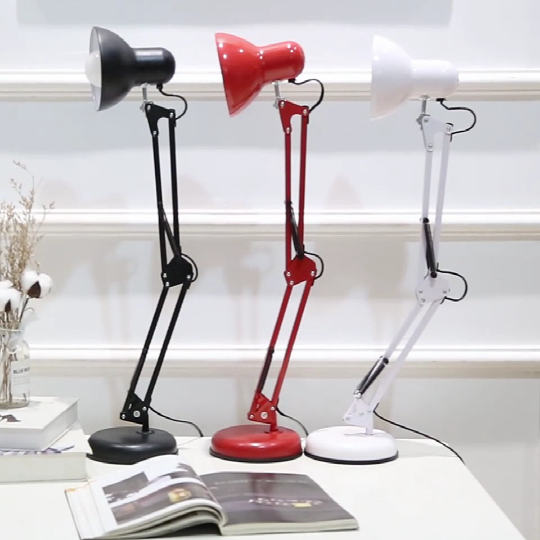 Table Lamp Desk Lamp Shade for Study Nordic Design Style Metal