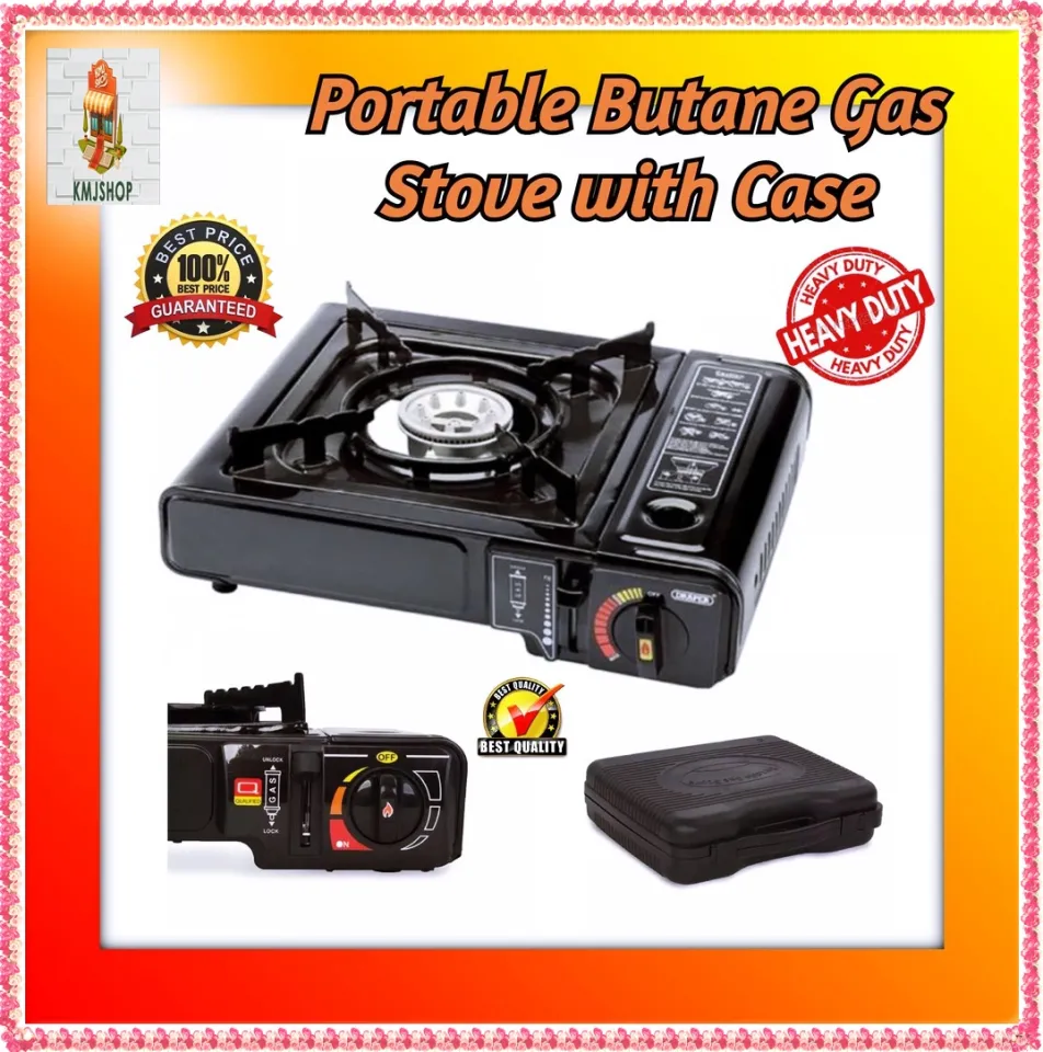 Portable Camping and Outdoor Butane Gas Stove Dual Flame 11，000