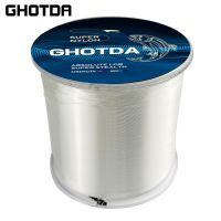 GHOTDA 500m Fishing Line Super Strong Monofilament Nylon Tackle Sea Fluorocarbon 4.4-28.6LB Fishing Lines