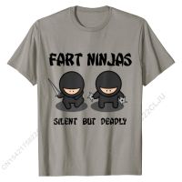 Fart Ninjas Silent But Deadly Funny Men Kids T-Shirt Cotton Fashionable Tops Tees Prevalent Men Top T-shirts Design