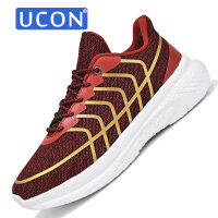 UCON รองเท้ากีฬาและพักผ่อนอินเทรนด์ระบายอากาศได้สำหรับผู้ชาย39-46รองเท้าลำลองแฟชั่นอเนกประสงค์สไตล์ใหม่