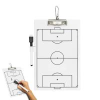 Football Coaching Board Soccer Clipboard for Coaches Football White Board Soccer Tactics Board with Erasable Pen for Competition Techniques enjoyable