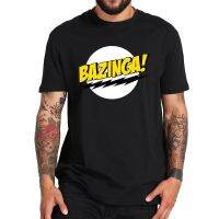 The Big Bang Theory T Shirt Sheldon Cooper Quote Bazinga Tshirt Pure Cotton High Quality Breathable Tops 8A2U