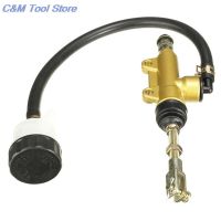 ✟◎ 1 pc Gold Motorcycle Cylinder ATV Motorbike Brakes Hydraulic pump Quad Dirt Bike Pit Rear Foot Brake Master