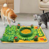 Dog Snuffle Mat ส่งเสริมทักษะการหาอาหารตามธรรมชาติให้อาหารช้ากัดสัตว์เลี้ยง Sniffing Pad Dog Supply