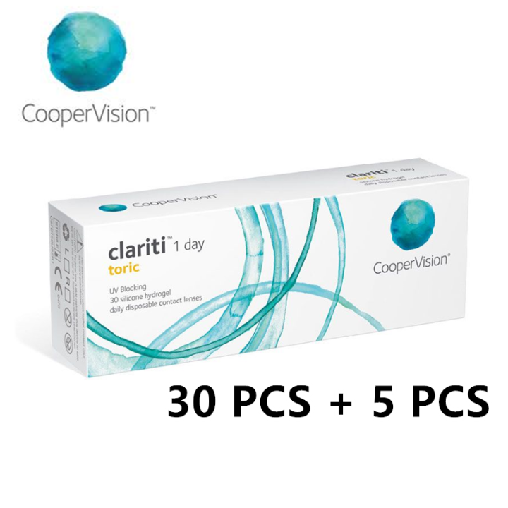 Clariti 1 Day Toric Daily Disposable For Astigmatism Clear Lens (30 Pcs