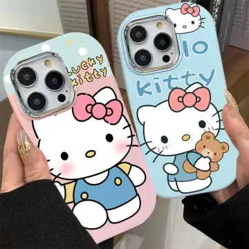 Cute Cartoon Hello Kitty Diamond Camera Cell Phone Case