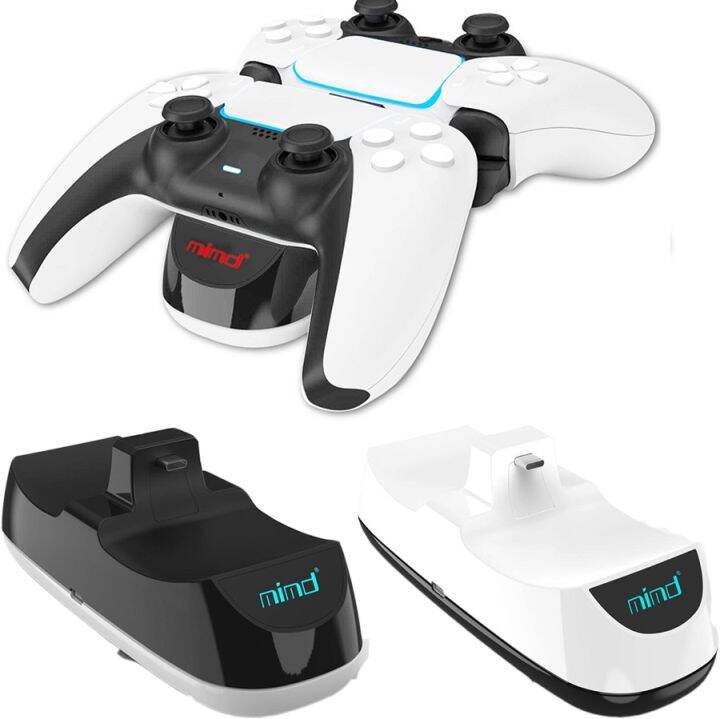 For Playstation 5 PS5 Game Controller Gamepad Dual Port Charging Dock ...