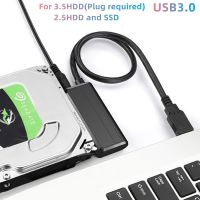 USB SATA 3 Cable Sata To USB 3.0 Adapter 5 Gbps Support 2.5/3.5In External SSD HDD Adapter Hard Drive 3.5 Sata 3 to USB Adapt PC