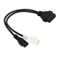 2P 2P to 16Pin OBD2 Cable VAG Adapter For AUDI 2X2 OBD1 OBD2 Car Diagnostic Cable 2P 2P to 16Pin Female Connector for VW/Skoda