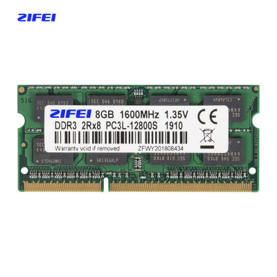 ZIFEI ram DDR3 DDR3L 8GB 4GB 1600 1333 1866MHZ 1.35V so-dimm Memory ram for Laptop