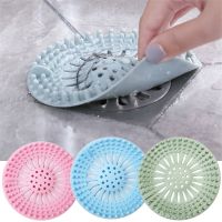 Silicone Sink Strainer Drain Hair Catcher Stopper Plug Filter Shower Floor Accessories