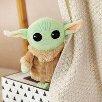 S Tar W Ars เด็ก Yoda ของเล่นตุ๊กตาเรียนรู้พูดคุยเดิน Kawaii ยัดตุ๊กตาของเล่นโทโยดาอะนิเมะดาวภูมิปัญญาโทของขวัญสำหรับเด็ก