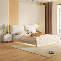 Deewani Bed เตียงนอน 5 6 ฟุต เตียง Tech Cloth Double Bed Nordic Modren Bedroom RB58(จัดส่งตลอด 24 ชม)