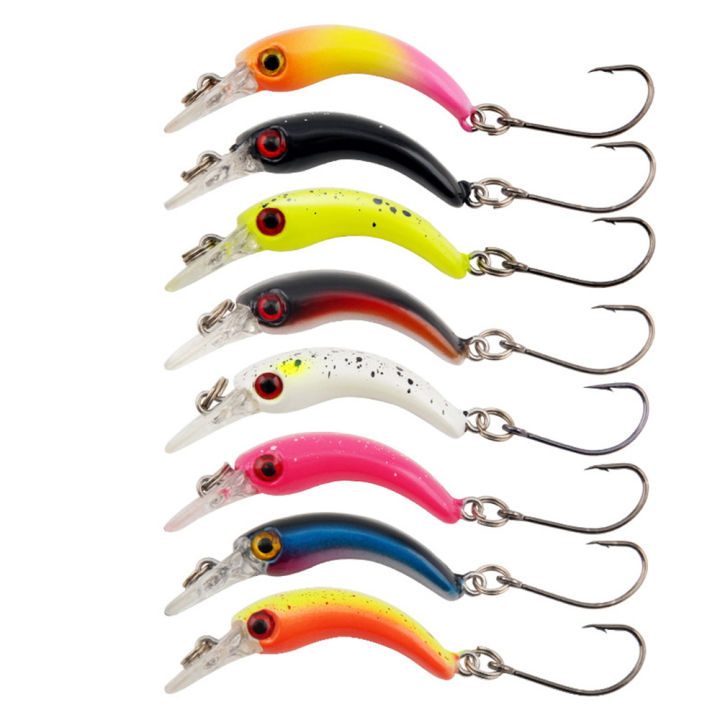 1pcs-4cm-sharp-wobbler-trout-bass-mini-pike-crankbait-hook-fishing-lure-floating-1-4g